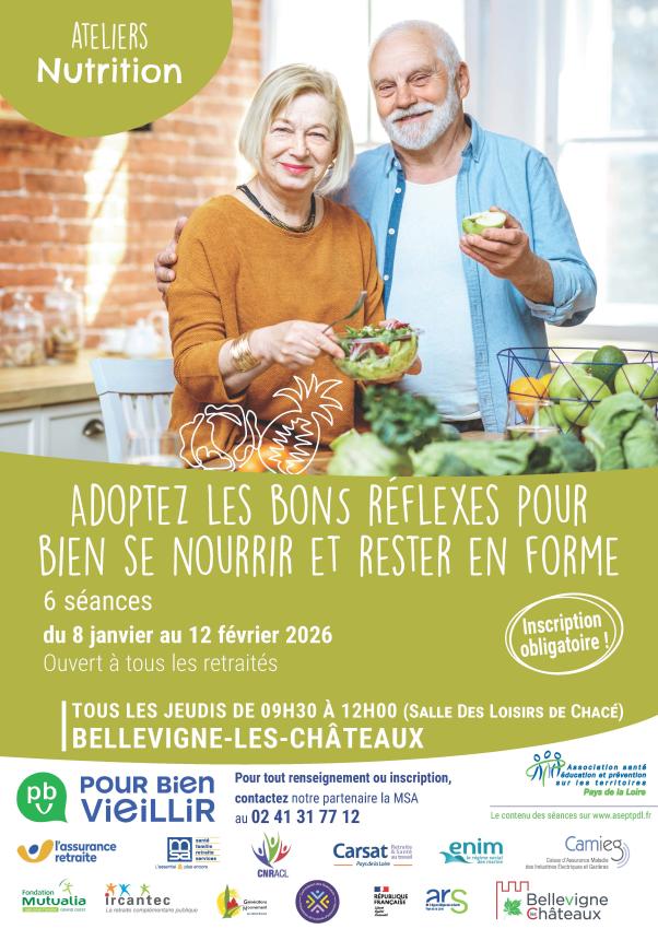 Affiche ateliers nutrition